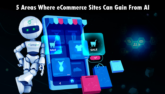 areas where ecommerce sites can gain from AI